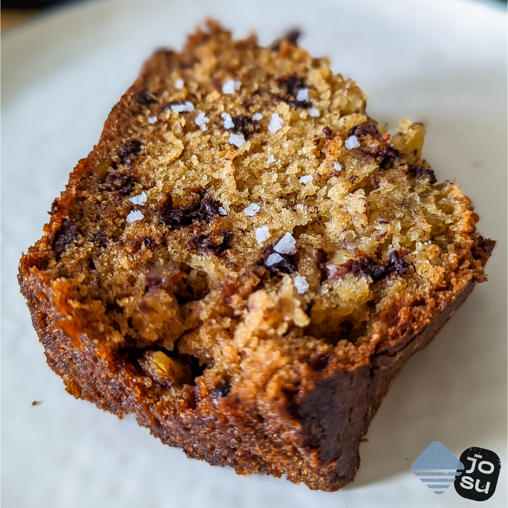 Recipe:  Salty Sweet Chocolate Chip Banana Bread