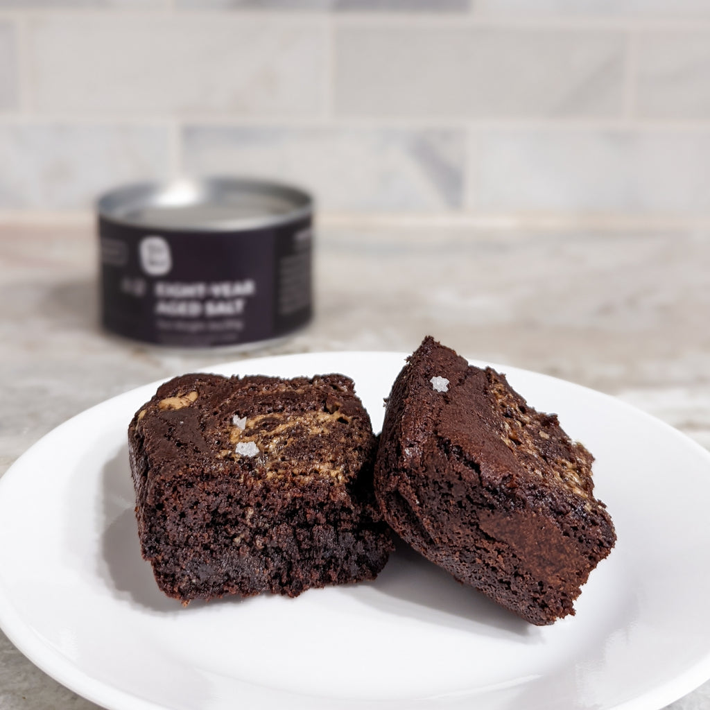 Recipe: Salted Tahini Swirl Brownies