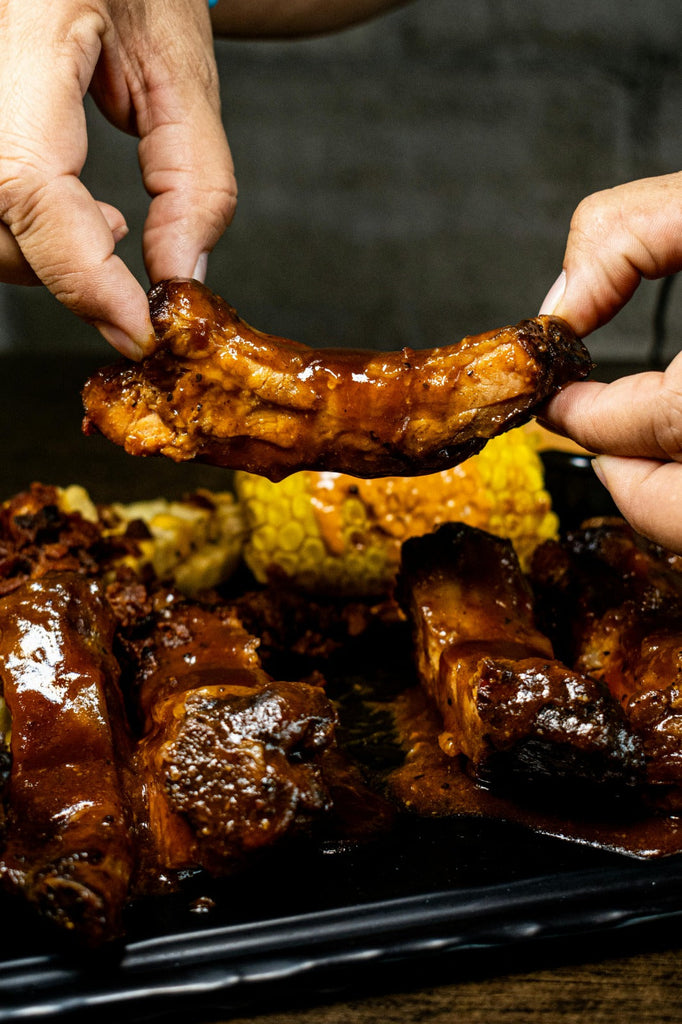 Josu x Sulheejessica: Sticky Garlic Ribs